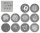NANLITE | Gobo-Set AS-GB-FMM-SET2