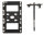NANLITE | Lamp holder HD-T12-4-P