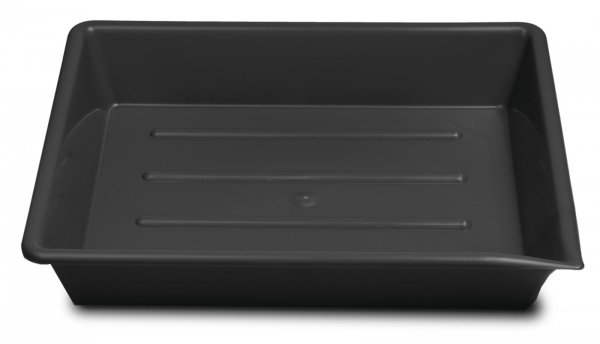 Laboratory dish 13 x 18 cm, black
