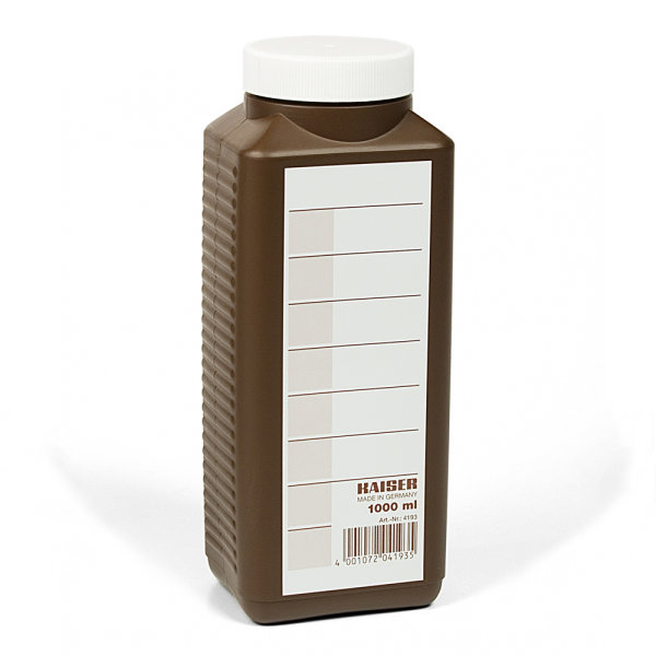 Kaiser | Chemical Storage Bottle 1000 ml, brown  # 4193