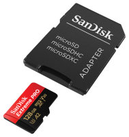 SanDisk Extreme Pro 128 GB 200 MB/s micro SDXC UHS-I
