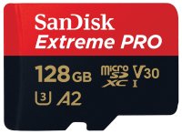SanDisk Extreme Pro 128 GB 200 MB/s micro SDXC UHS-I