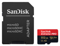 SanDisk Extreme Pro 512 GB 200 MB/s micro SDXC UHS-I