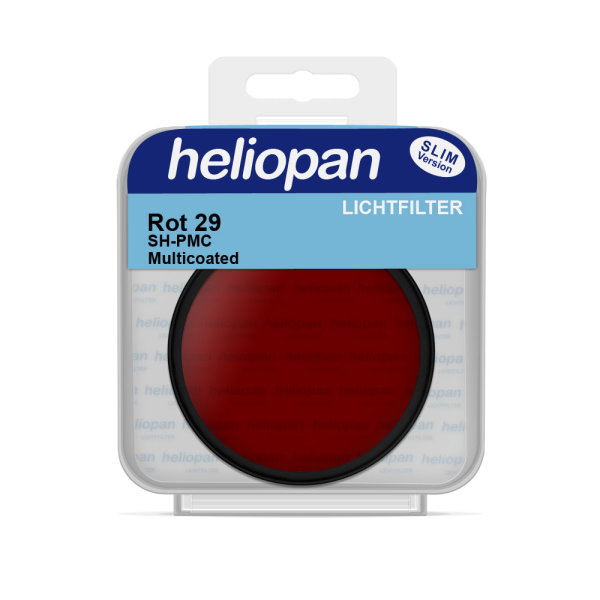 Heliopan B/W Filter 1079 | red (29) | Ø 46 x 0,75 mm | SH-PMC coated