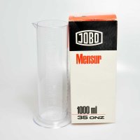 JOBO | Mensur, Messzylinder mit Fuß, 1000 ml