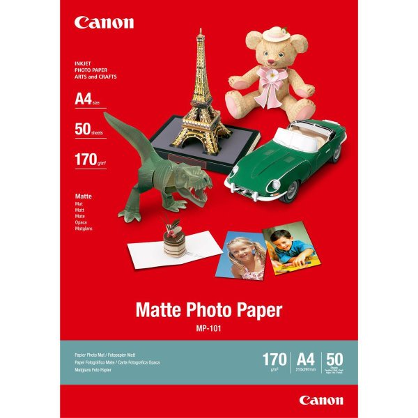 Canon MP-101 Fotopapier matt A4 50 Blatt, 170 g/qm