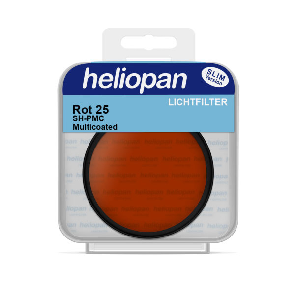 Heliopan S/W Filter 1075 rot hell (25) Ø 60 x 0,75 mm | SH-PMC vergütet