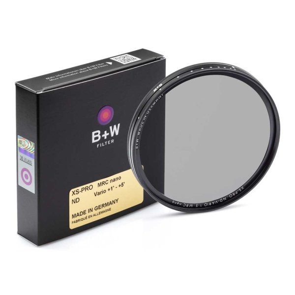 B+W XS-Pro Digital ND Vario MRC nano Objektiv Ø 62 x 0,75 mm (Front Ø 67 mm)