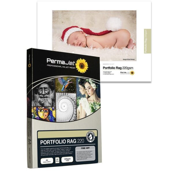 PermaJet Portfolio Rag 220, DIN A4, 25 sheets