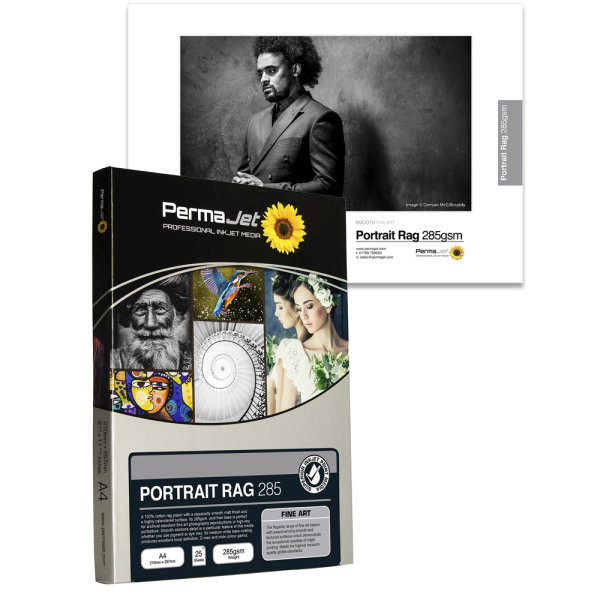 PermaJet Portrait Rag 285, DIN A4, 25 sheets