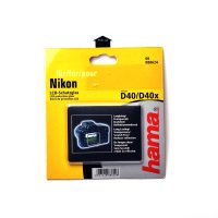 Hama LCD Schutzglas f&uuml;r Nikon D 40 / D 40X