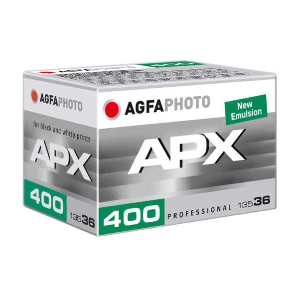 Agfaphoto S/W Film APX 400, 135/36 Kleinbildfim (MHD 1/2026)