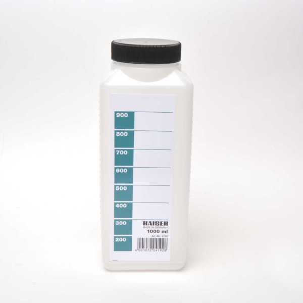 Kaiser | Chemikalien-Flasche 1000 ml, weiß  # 4192