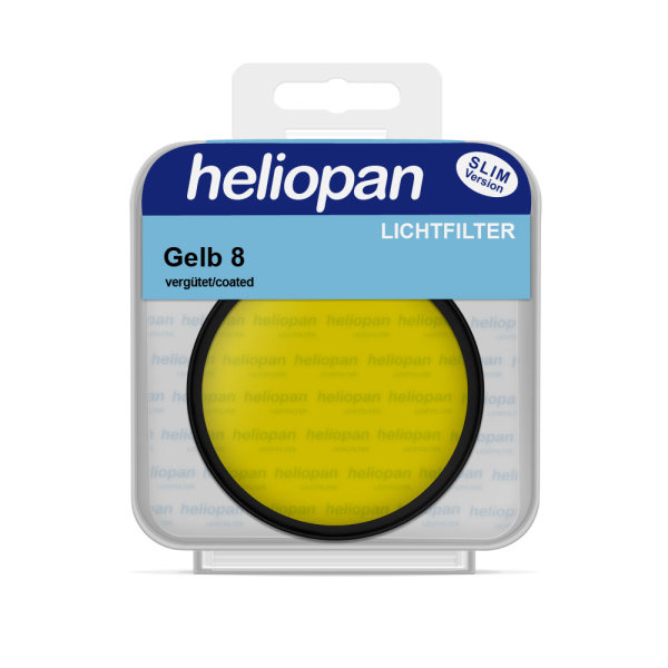 Heliopan S/W Filter 1008 gelb mittel (8) Ø 41 x 0,5 mm | vergütet