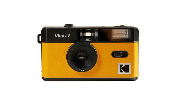 Kodak Film Kamera Ultra F9 Black/Yellow analoge Kleinbildkamera