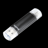 Hama FlashPen Laeta Twin USB 3.0 16 GB 40MB/s schwarz...