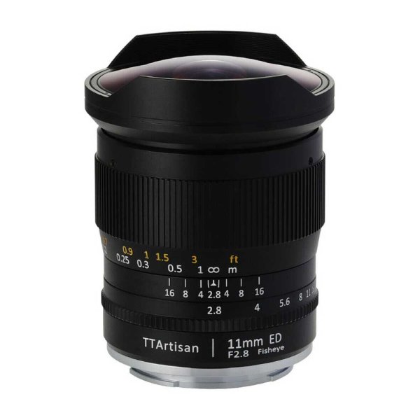 TTArtisan | Objektiv 11mm f/2,8 | Fisheye für Canon EF Vollformat