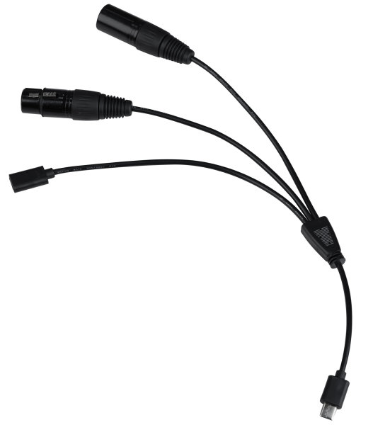 NANLITE | DMX-Splitterkabel CB- DMX- USBC-1/3
