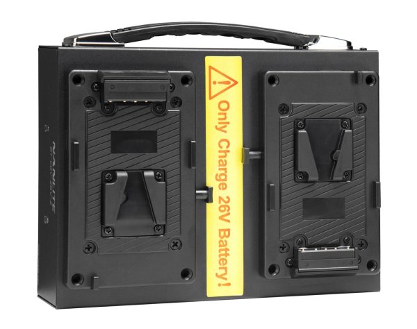 NANLITE | Doppel-Ladegerät BT- CGV-26V-2