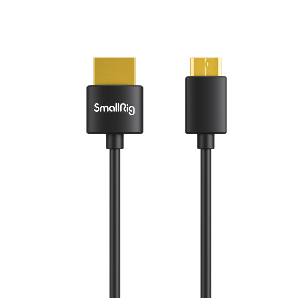 SmallRig | 3040 Ultra Slim 4K HDMI 2.0 Kabel 35 cm (Typ C zu Typ A)