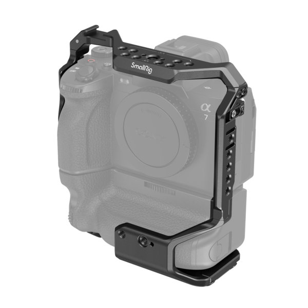 SmallRig 3594 Cage with VG-C4EM BattGrip for Sony Alpha 7S III/7 IV/7R IV/Alpha 1