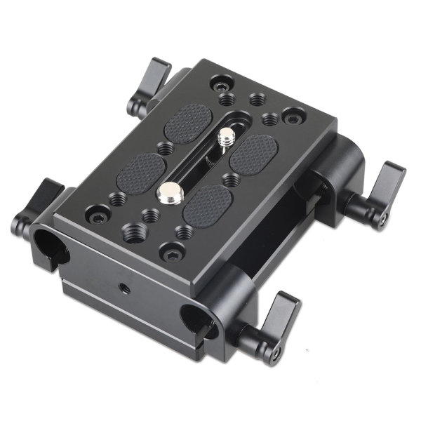 SmallRig | 1798 Basisplatte m. 15mm Doppelklemme für schwere Kamera-Rigs