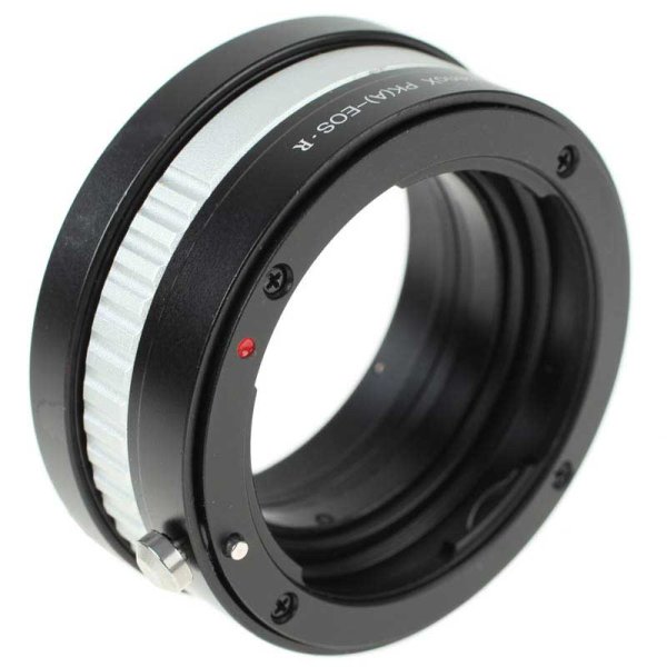 Objektivadapter für Pentax K Objektive an Canon EOS-R Kamera