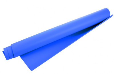 Helios Kunststoff Hintergrund, blau - 100 x 130 cm