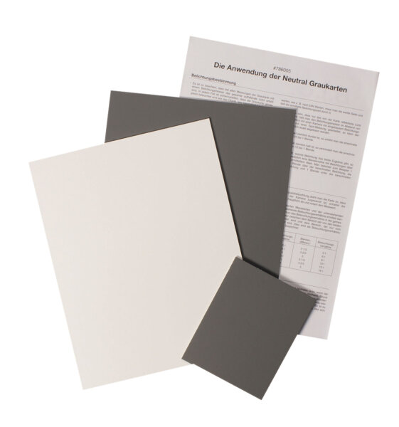 Graukarten-Set 3St. (2x 20x25cm+1x 10x12cm)