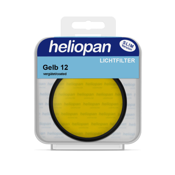 Heliopan S/W Filter 1012 | Ø 41 x 0,5 mm gelb mittel-dunkel (12) | vergütet