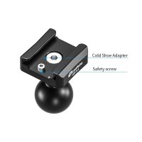 Leofoto AM-8-4 joint with flash base mount
