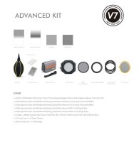 NiSi 100 mm V7 Advanced Kit | V7 Halter + 4 Filter + TrueColor CPL