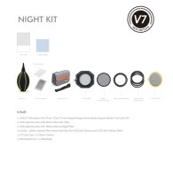 NiSi 100 mm V7 Night Kit | V7 Halter + 2 Filter + TrueColor CPL
