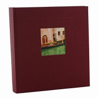 Goldbuch Bella Vista 25x25 cm bordeaux, 60 white pages,...