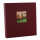 Goldbuch Bella Vista 25x25 cm bordeaux, 60 weißen Seiten, Buchalbum