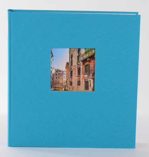 Goldbuch Bella Vista 25x25 cm türkis, 60 weiße Seiten, Buchalbum