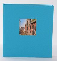 Goldbuch Bella Vista 25x25 cm türkis, 60 weiße...