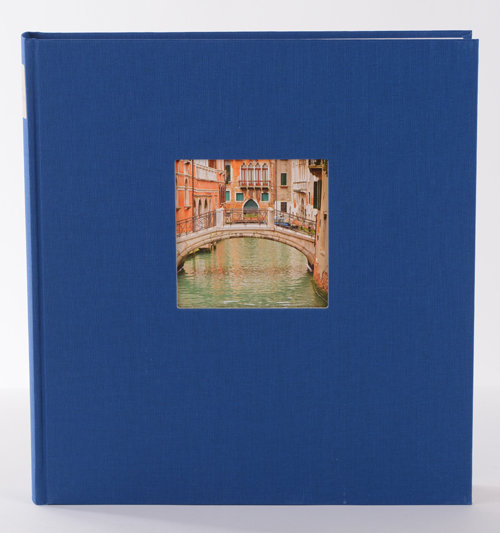 Goldbuch Bella Vista 25x25 cm blue, 60 white pages, book album