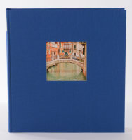 Goldbuch Bella Vista 25x25 cm blue, 60 white pages, book...