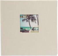 Goldbuch Bella Vista 25x25 cm sand gray, 60 white pages,...