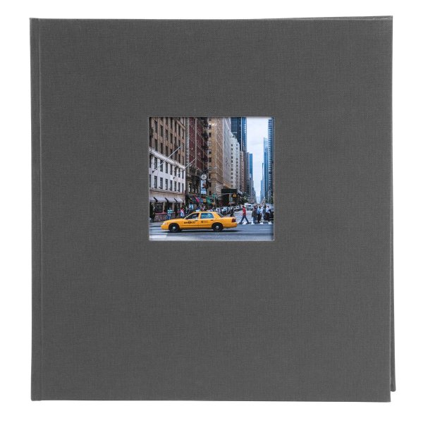Goldbuch Bella Vista 30x31 cm, gray, 100 white pages, book album