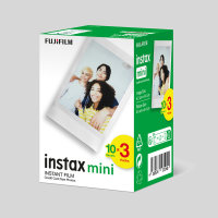 Fujifilm Instax Mini 3er Sofortbildfilm 3x10 Aufnahmen