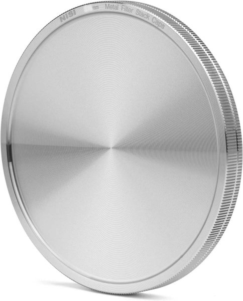 NiSi | Metal Filter Stack Cap | Metallschutzkappe | Filtercontainer | Ø 82 mm