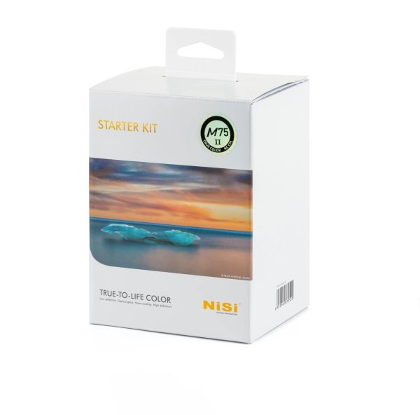 NiSi | Starter Kit (M75II Kit+TC CPL, Medium GND8 0.9, ND64, ND1000, Deckel, Reinigungsstift, Tuch)