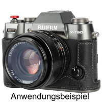 SmallRig | 4709 Leather Half Case Kit für Fujifilm X-T50 schwarz