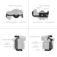 SmallRig 4825 HawkLock QR Kit for Lumix GH7/GH6