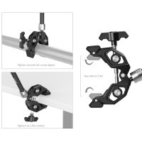 SmallRig | 4454 Crap Shaped Clamp with Magic Arm