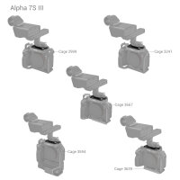 SmallRig | 4019 Adapter Platte f. Sony FX3 / FX3 XLR Griff