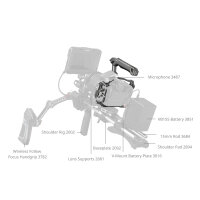 SmallRig | 5029 HawkLock QR Cage Kit f. Canon EOS R5 II