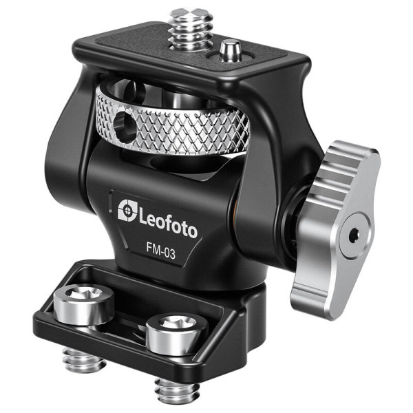 Leofoto | Camera Cage Monitorhalterung FM-03 mit zwei Anschlußgewinden 1/4"